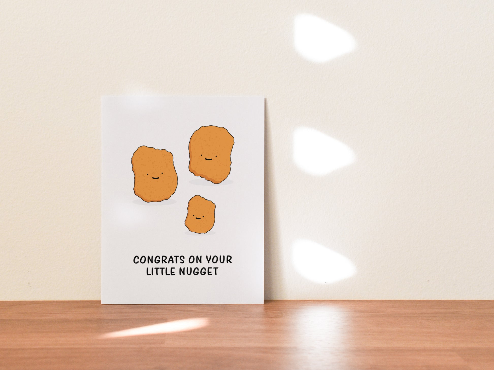 Funny Baby Shower Card, Congratulations Gift