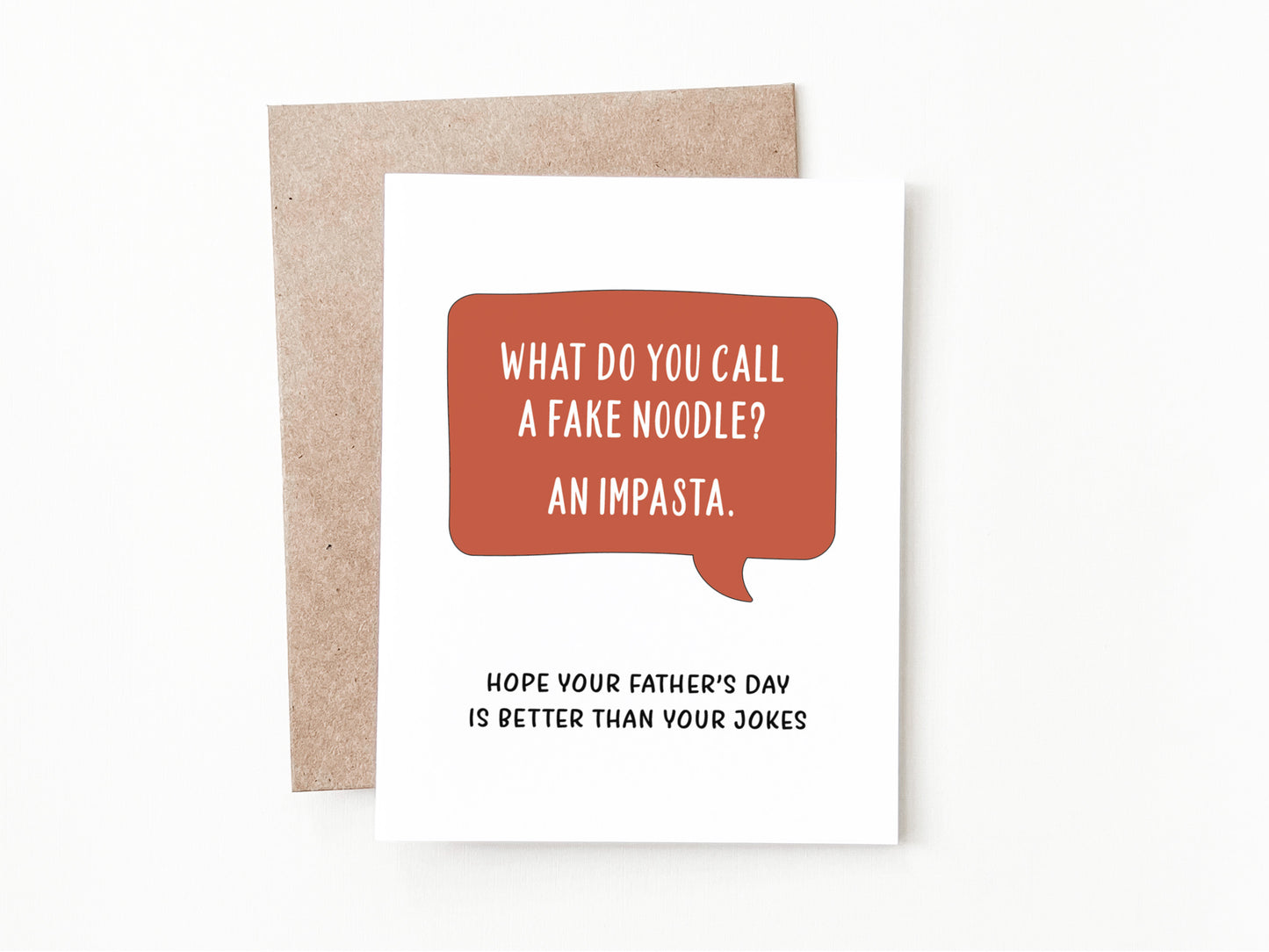 Funny Father's Day Card, Father's Day Gift for Dad