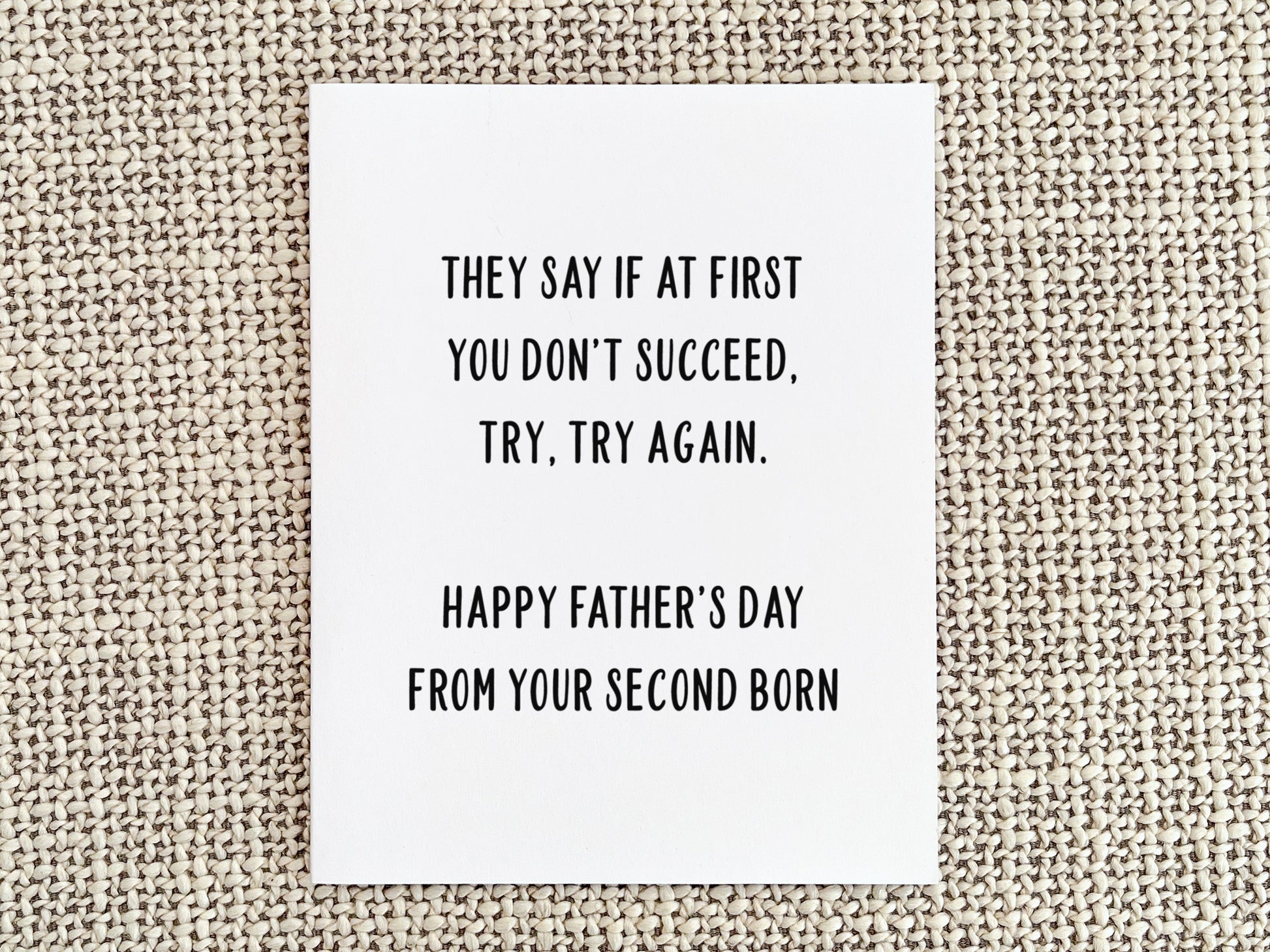 Funny Father's Day Card, Father's Day Gift for Dad