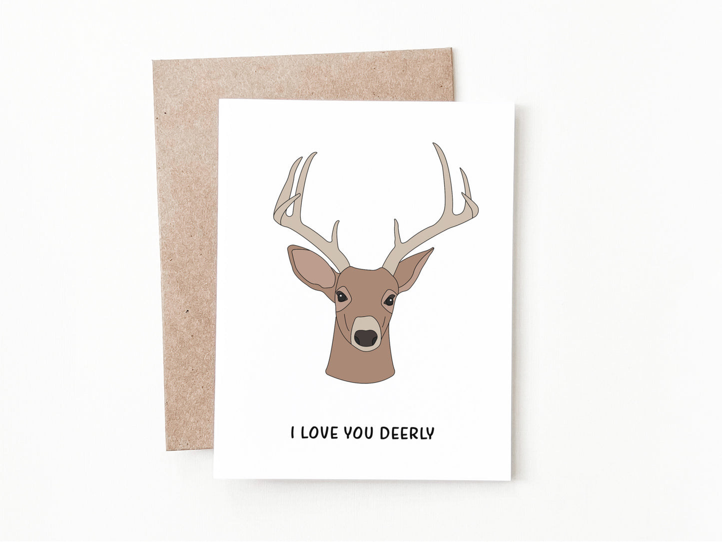 Deer Anniversary Card