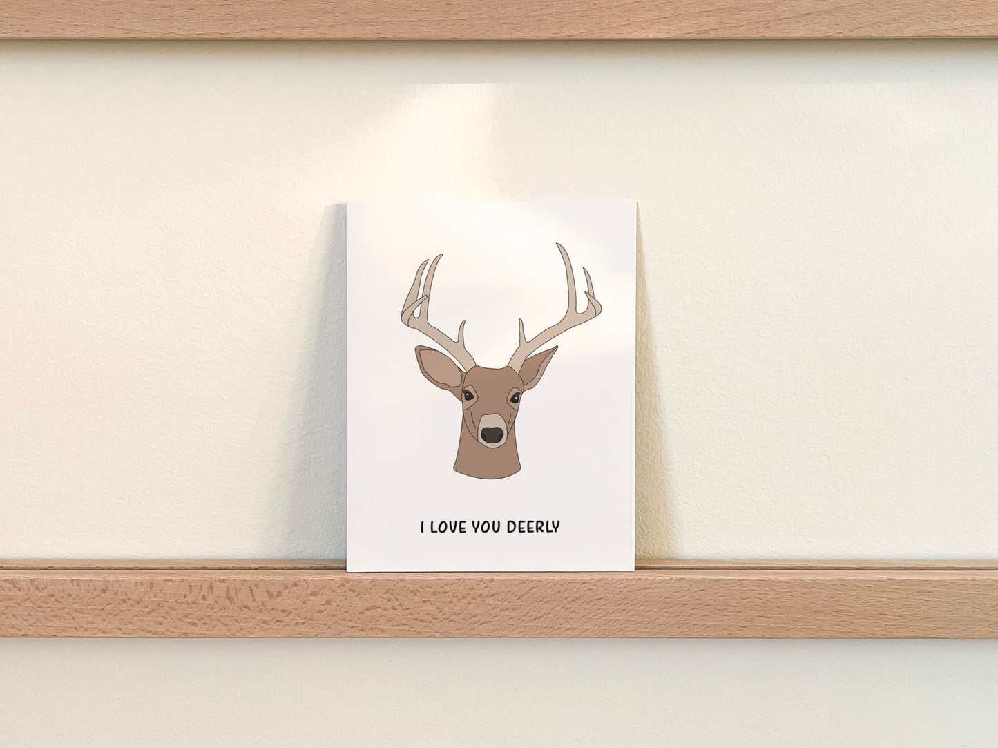 Deer Anniversary Card