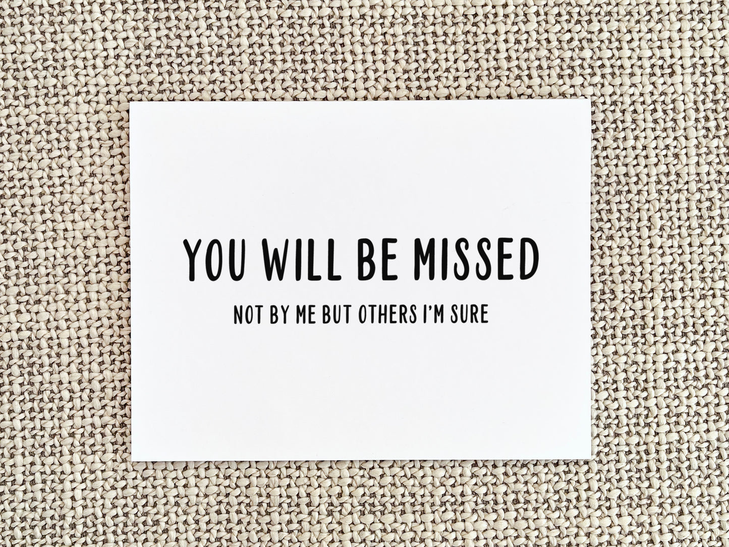 Funny Greeting Card