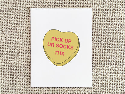 Funny Valentine's Day Card, Valentines Day Gift for Him or Her