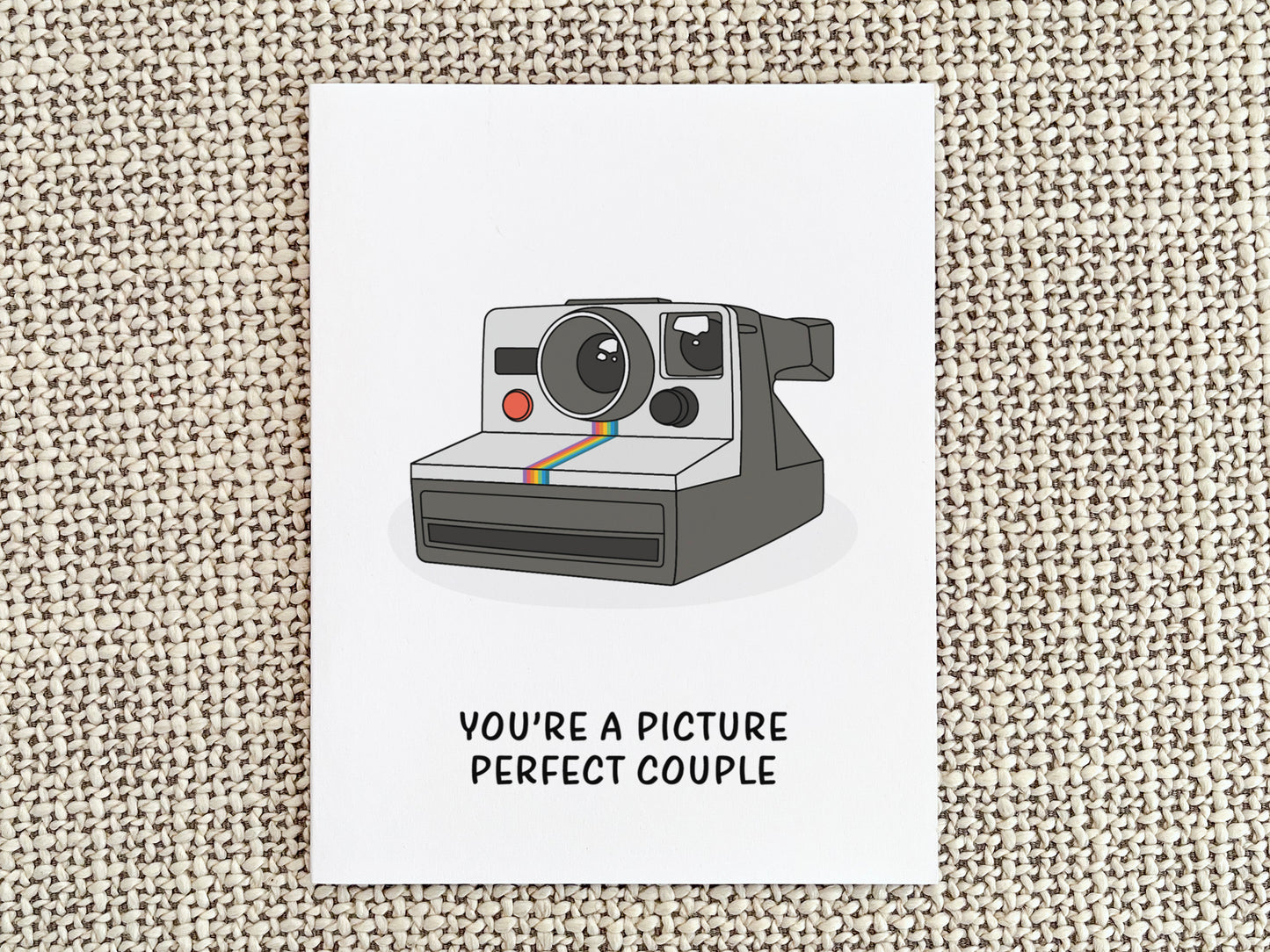 Camera Wedding Card