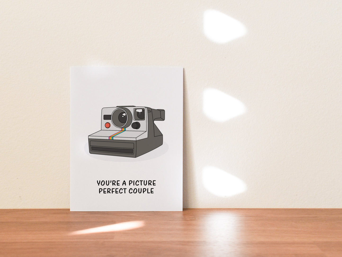 Camera Wedding Card