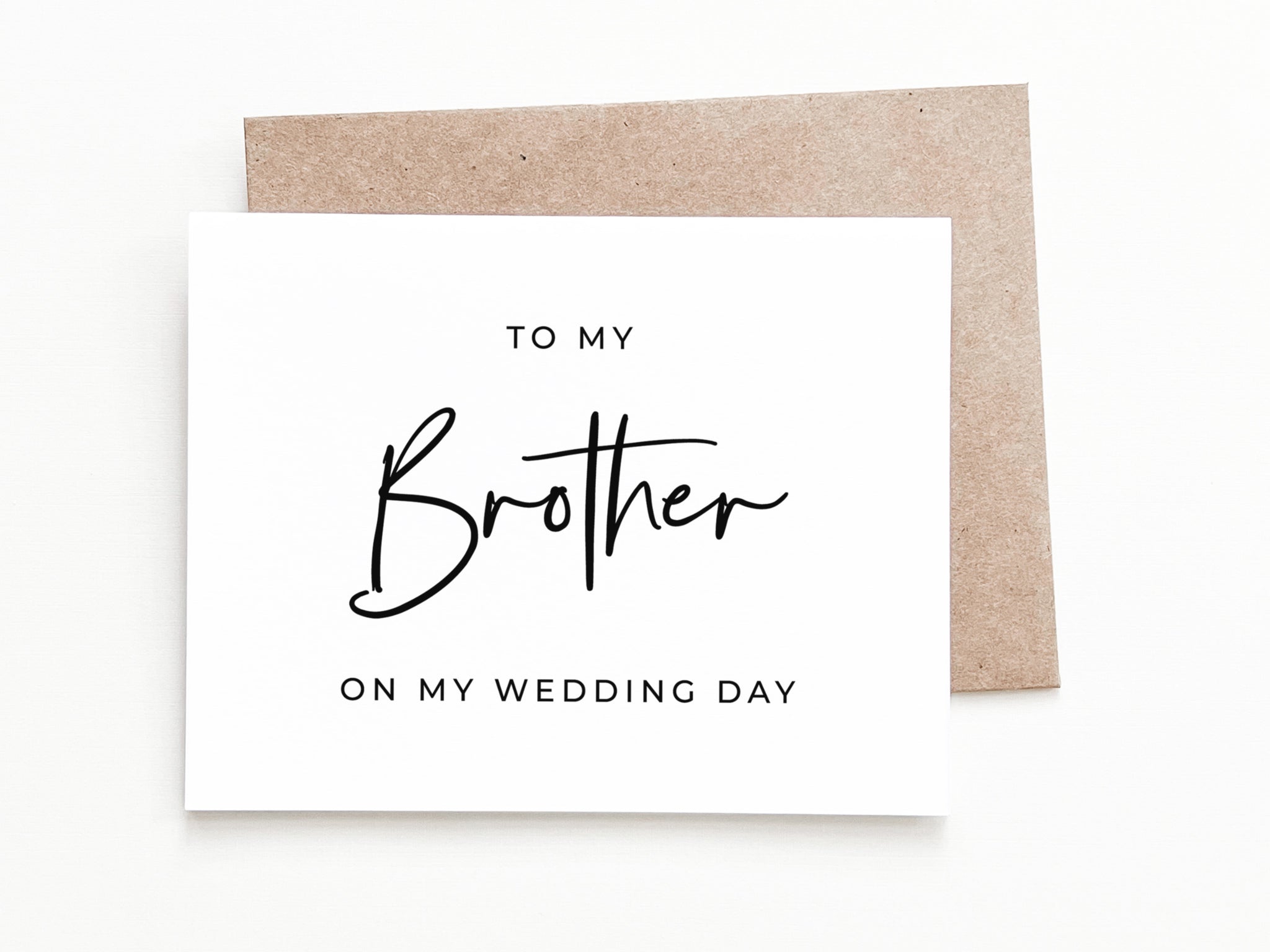 Buy Wedding Day Gift to My Brother, Personalized Wedding Gift for Brother,  Gift to Groom From Sister, Brother Wedding Gift From Sister Online in India  - Etsy