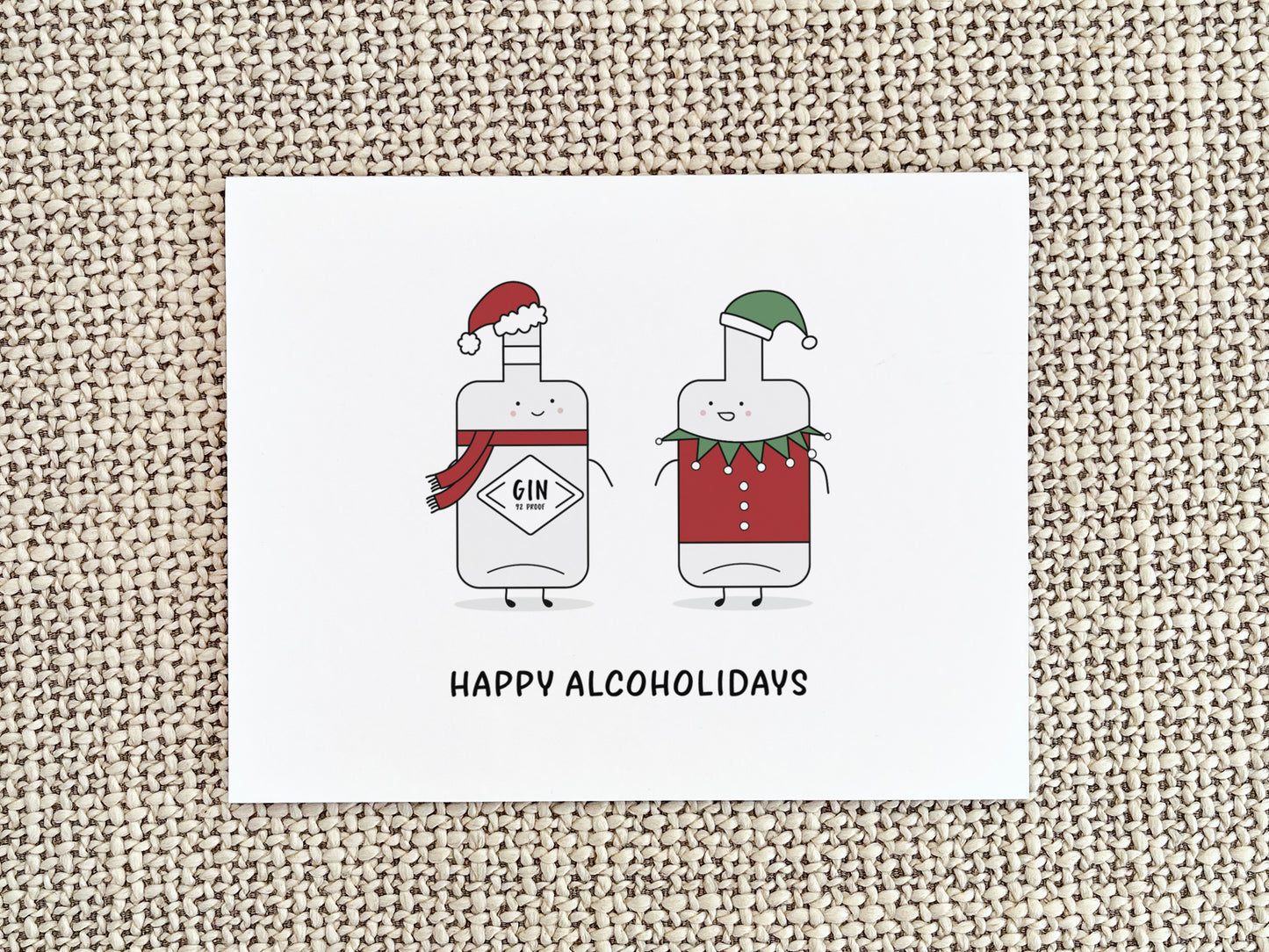 Funny Christmas Greeting Card, Christmas Gift for Him or Her