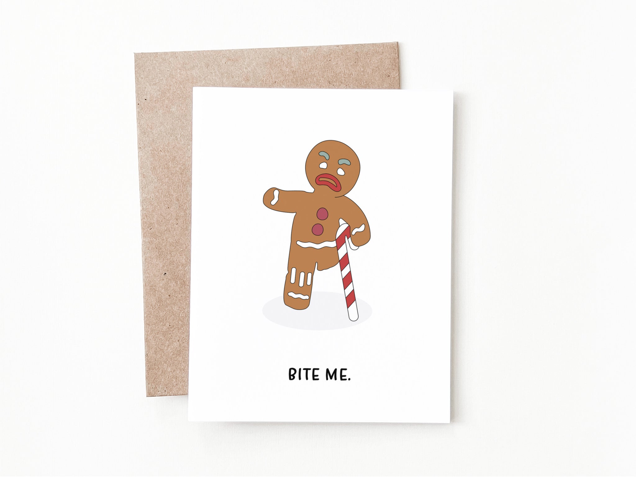 Gingerbread Card for Mom - Christmas, Happy Holidays
