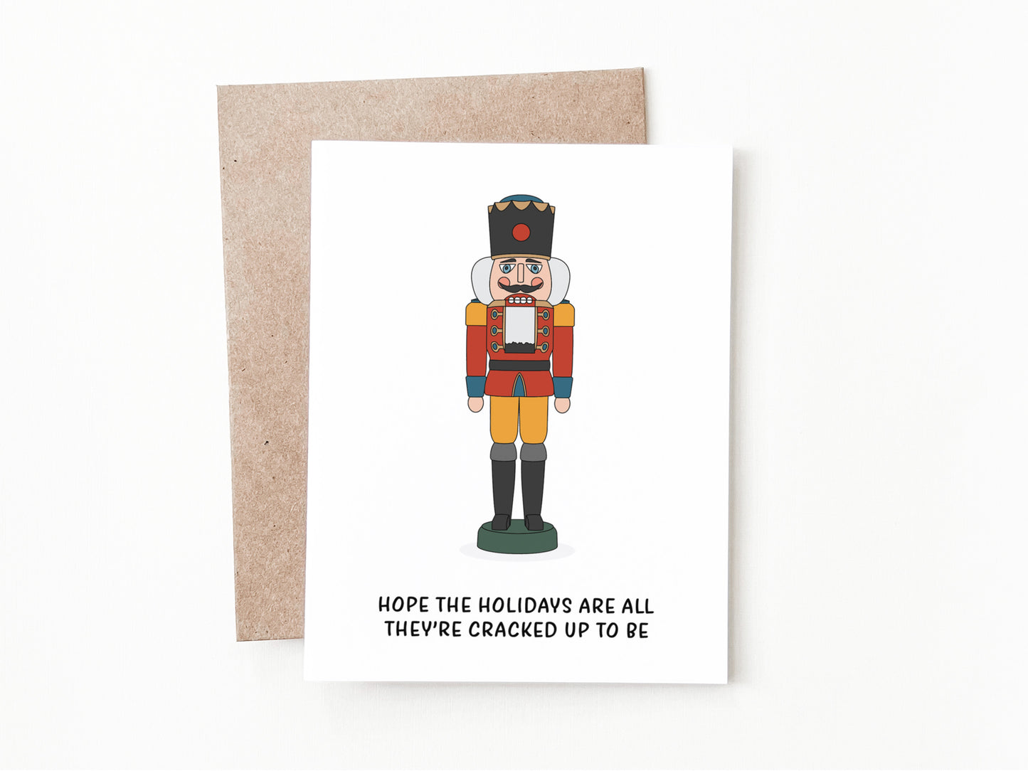 Nutcracker Christmas Card