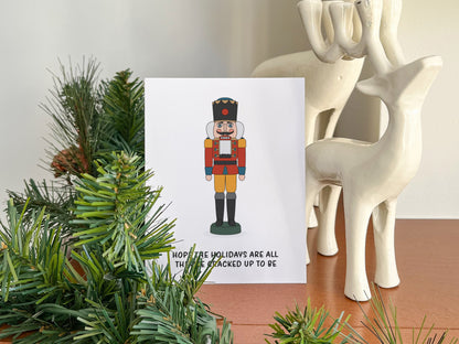 Nutcracker Christmas Card