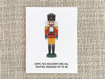 Nutcracker Christmas Card