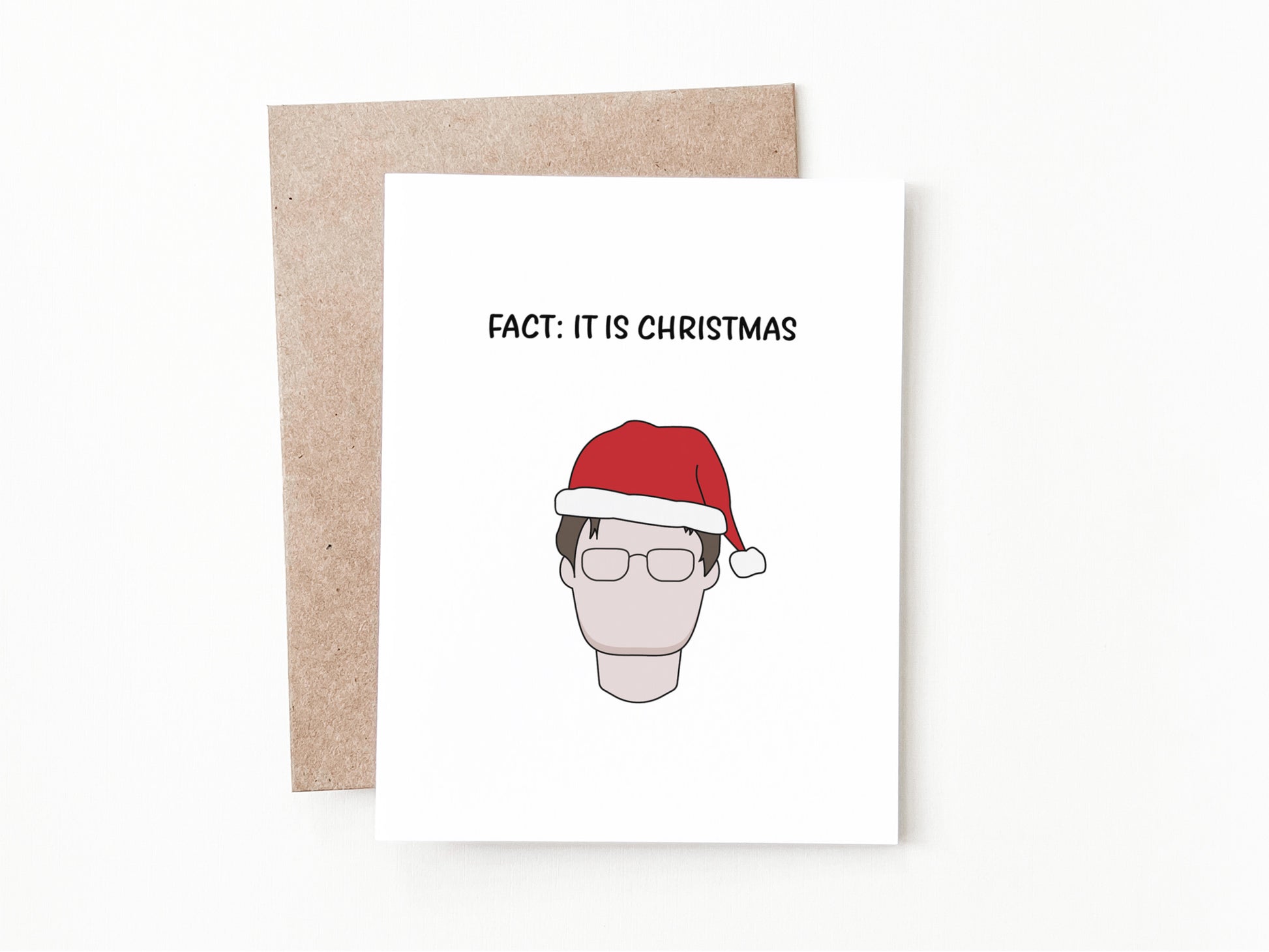 Funny Christmas Greeting Card, Christmas Gift for Him or Her