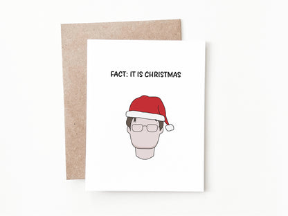 Funny Christmas Greeting Card, Christmas Gift for Him or Her