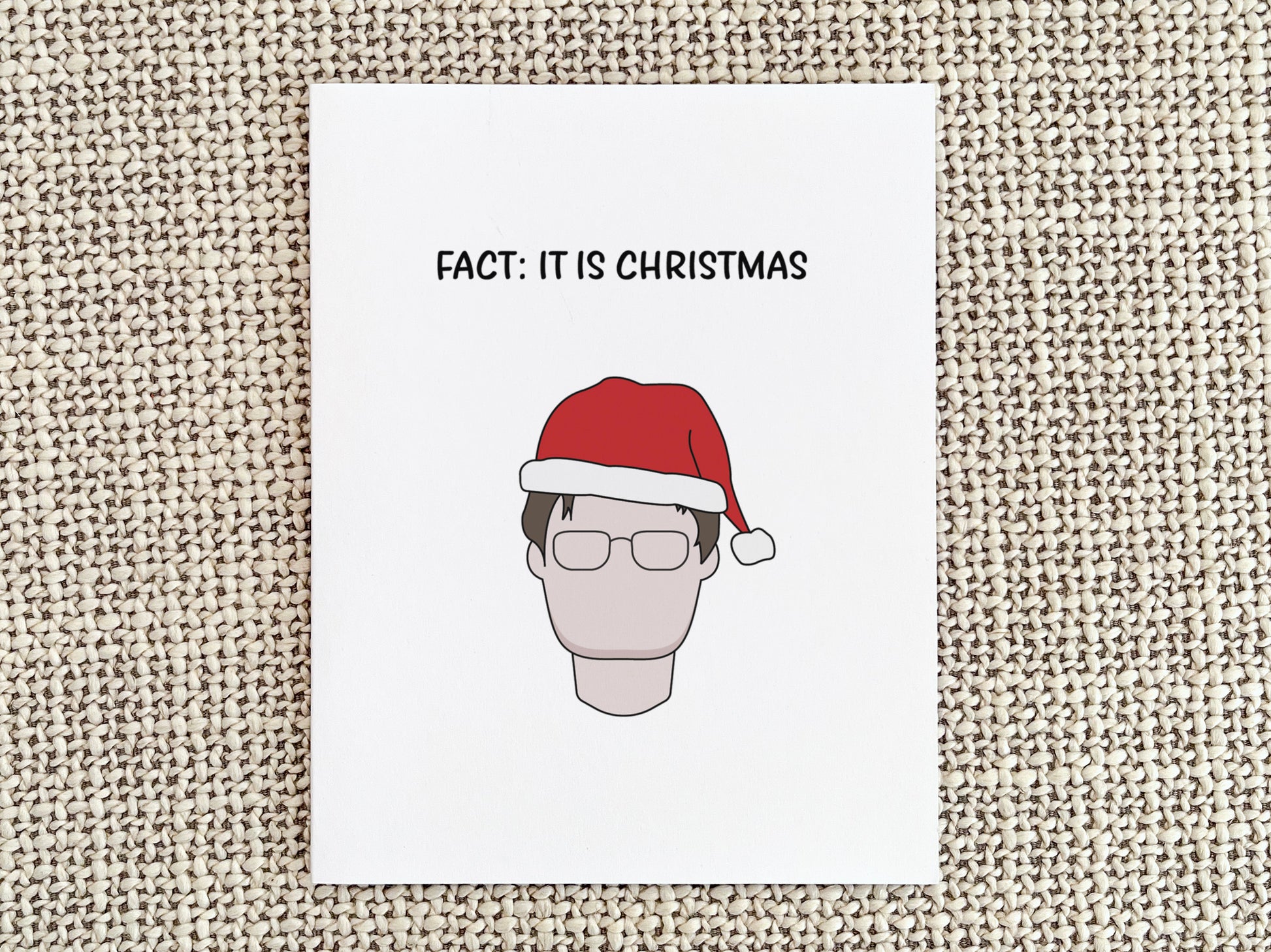 Funny Christmas Greeting Card, Christmas Gift for Him or Her