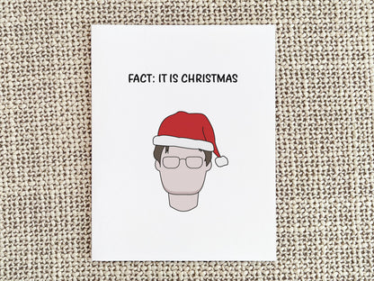 Funny Christmas Greeting Card, Christmas Gift for Him or Her