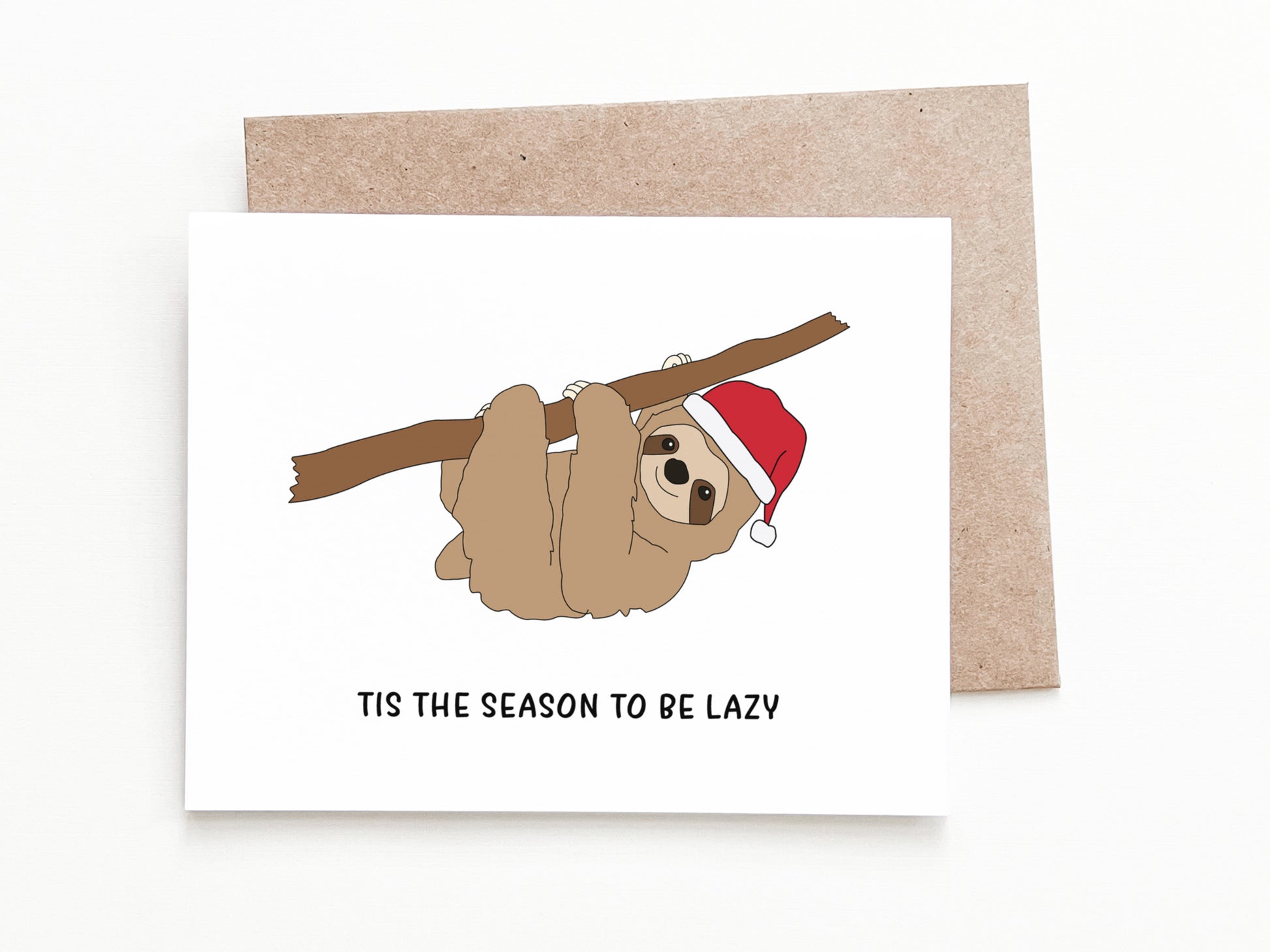 Funny Christmas Greeting Card, Christmas Gift for Him or Her