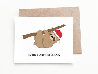 Funny Christmas Greeting Card, Christmas Gift for Him or Her