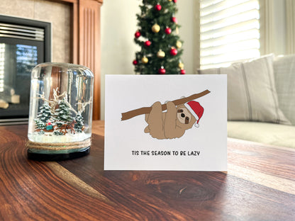 Funny Christmas Greeting Card, Christmas Gift for Him or Her