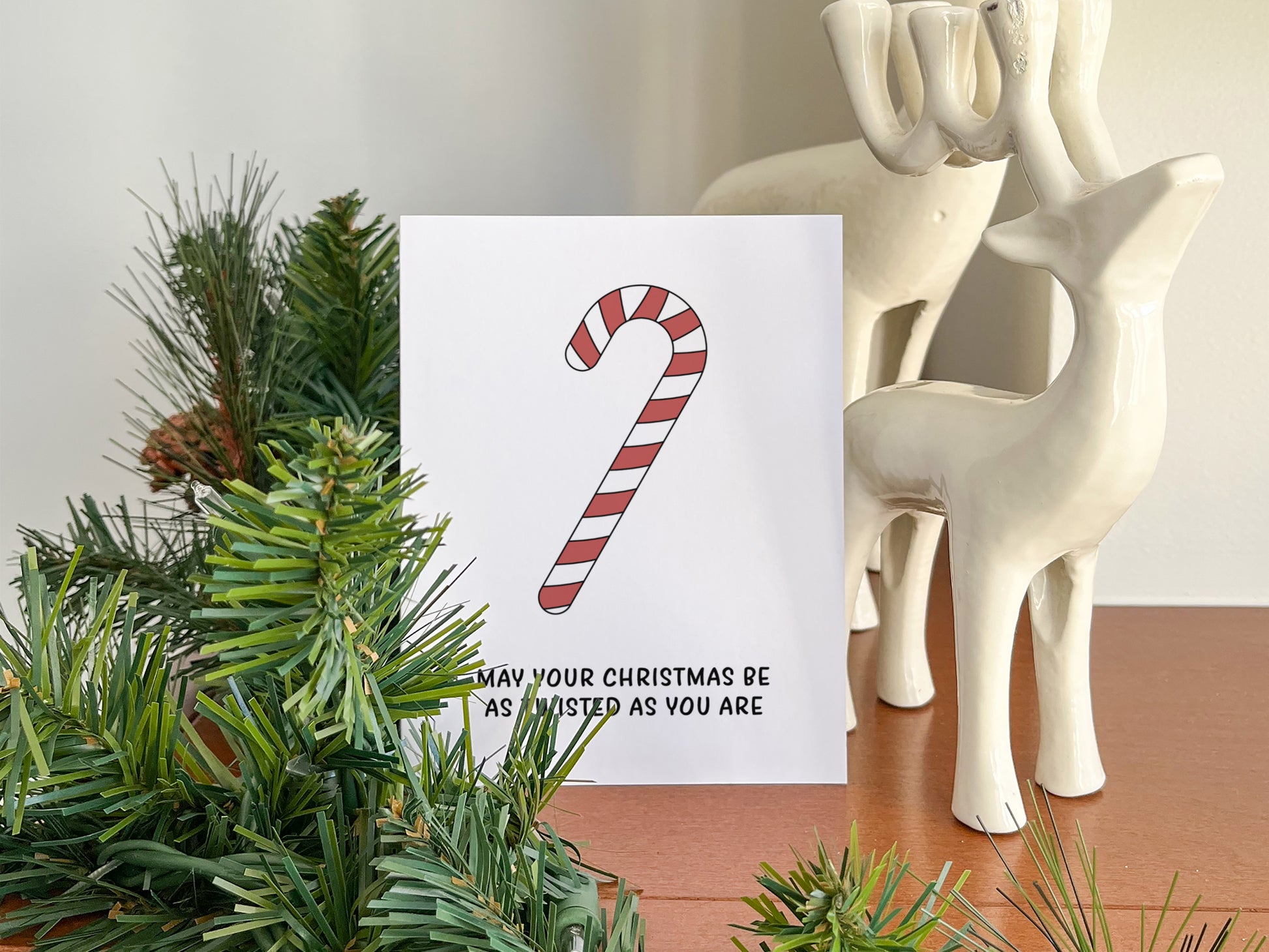 Funny Christmas Greeting Card, Christmas Gift for Him or Her