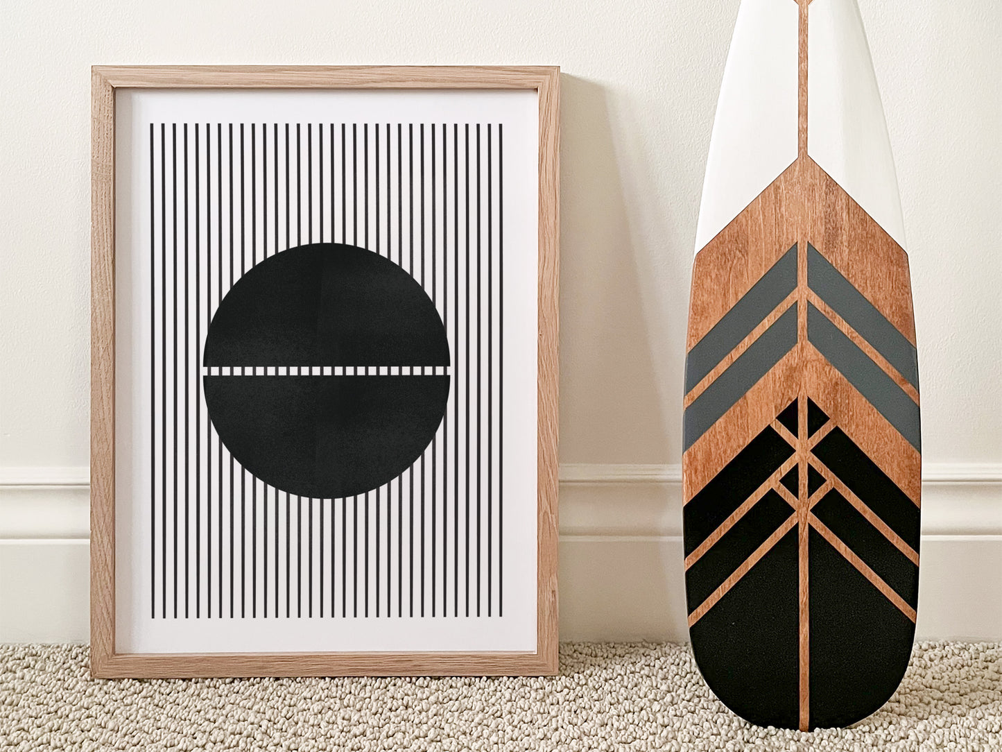 Mid-Century Modern Wall Art, Home Decor Art Print