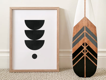 Mid-Century Modern Wall Art, Home Decor Art Print